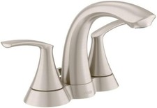 Moen 5010SRN 1.2 GPM 4" Centerset Bathroom Faucet - Spot Resist Brushed Nickel