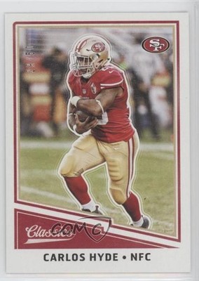 2017 Panini Classics Blank Back 29/50 Carlos Hyde #32 i6j