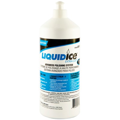 Norton LIQUID Ice 97116 Extra Cut Automotive Finish Compound (Quart)