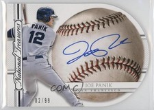 2015 National Treasures Baseball Signature Die-Cuts 2/99 Joe Panik #46 Auto 0b0