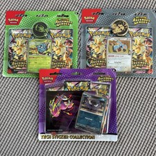 Ascended Heroes 2 Pack Blister Larry and Erika + Tech Sticker Collection