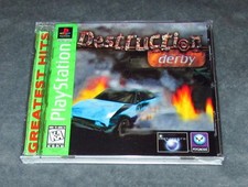 Destruction Derby Playstation 1 PS1 Complete Fast Shipping