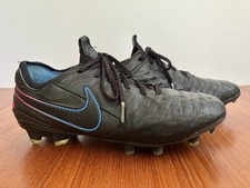 Nike size 5 Youth Tiempo Legend 8 Elite FG Soccer Cleats Black Boys Girls