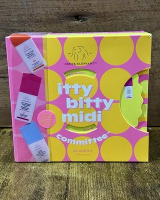 **BRAND NEW!** DRUNK ELEPHANT Itty Bitty Midi Committee - 3 SERUMS - NIB M10