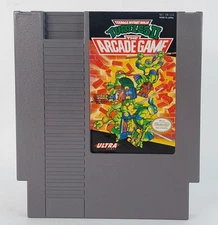 Nintendo NES Teenage Mutant Ninja Turtles 2 With Dust Cover NICE CART
