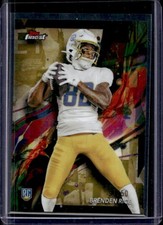 2024 Topps Finest Brenden Rice RC Gold Refractor Rookie Common #/50 Chargers