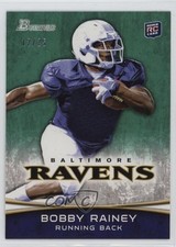 2012 Bowman Green /25 Bobby Rainey #163 s4k