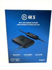 Elgato 4K S External Capture Card  4K60 Capture / 120-FPS Passthrough - New