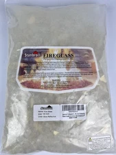 Stanbroil Fire Pit Fireplace Glass 1/2 in. Refective Gold 10 Lbs. Bag