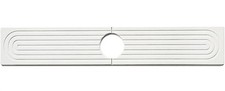 Diatomite Faucet Mat for Kitchen Sink 23.6" Long, Fast Drying Stone Sink Tray