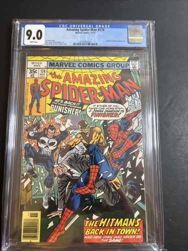 Amazing Spider-Man #174 - Marvel Comics, 11/1977 - CGC GRADED 9.0 - Punisher