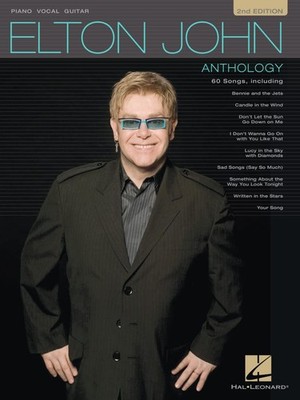 Elton John Anthology | Piano Vocal Guitar Songbook | Classic Rock Sheet Musi...