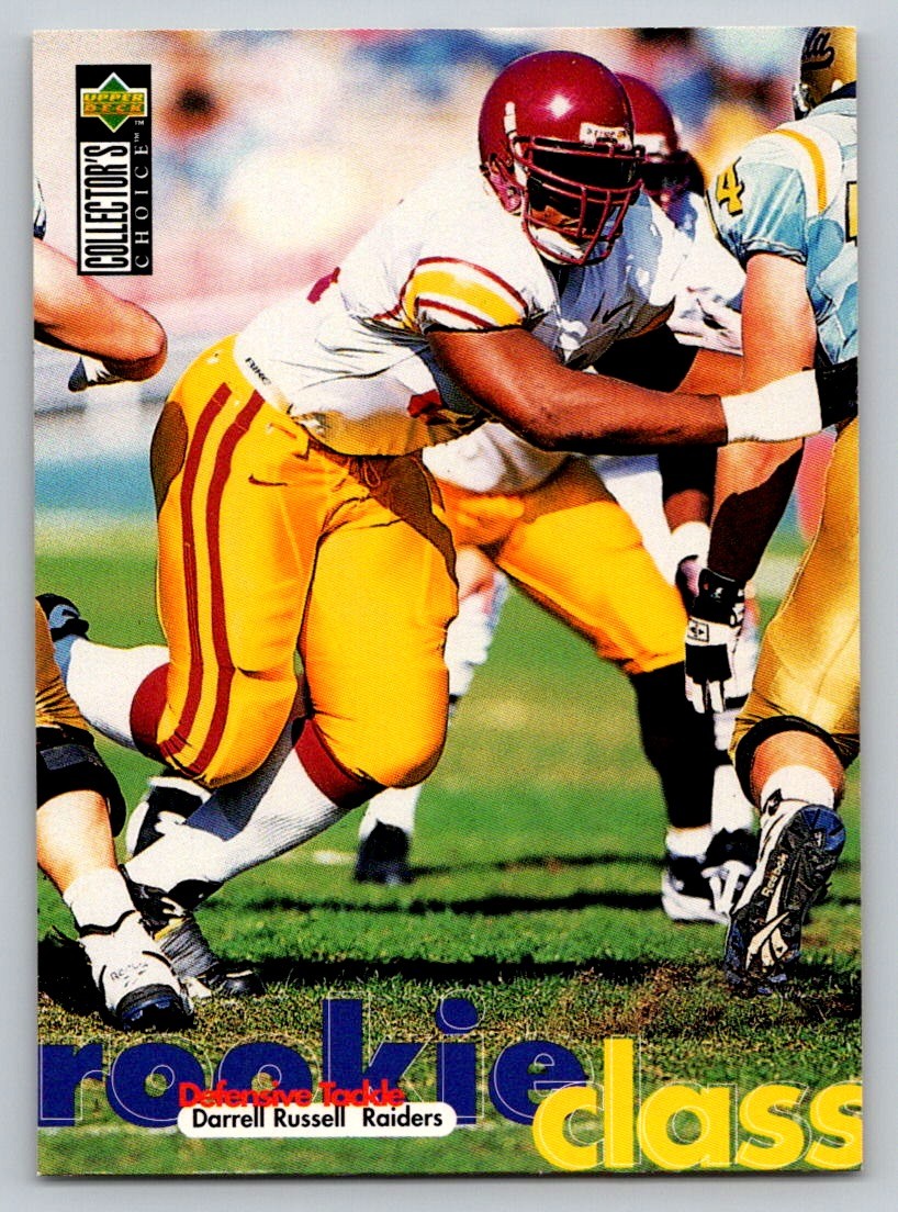 1997 Collector's Choice #2 Darrell Russell Rookie $$$