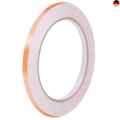 1 Rollen Kupferfolie Klebeband Leitfähig Copper Foil Tape 20m x 6mm Kupferfolien