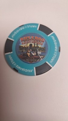 Harley Davidson Poker Chip North Carolina Bulldog Smithfield