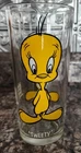Vintage Looney Toons Federal Glass Tweety Bird Warner Bros 1973 Mint