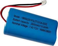 Lithium Ionen Akku 7,4V 2600 Mah 2S1P
