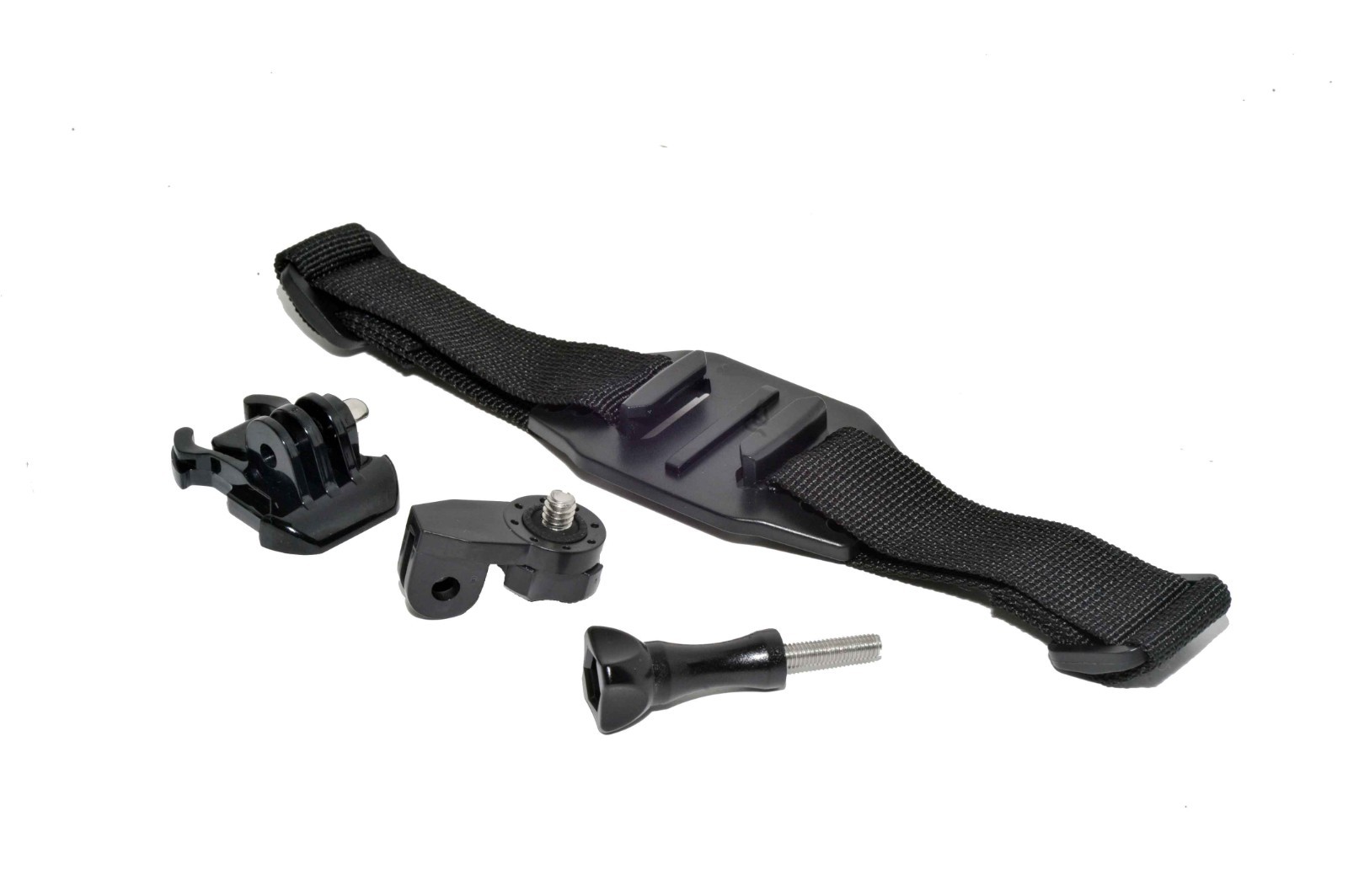 Vented Helmet Strap and mount for Sony, Any 1/4" Camera And GoPro Hero