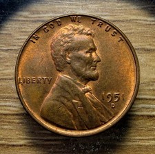 1951-d Lincoln Wheat Cent - Actual Coin Shown - Free Shipping Tracking Inv246 1951-d Lincoln Wheat Cent - Actual Coin Shown - Free Shipping Tracking Inv246