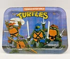 Vintage 1988 Teenage Mutant Ninja Turtles (TMNT) Metal TV Dinner Tray Mirage