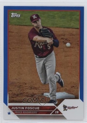 2023 Topps Pro Debut Blue Foil 107/150 Justin Foscue #PD-147 g1d