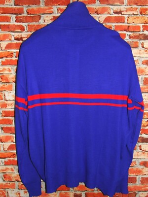 Maillot Vélo Vintage Eroica – Maglia Giacca – Laine 50% – Taille L – Années 70