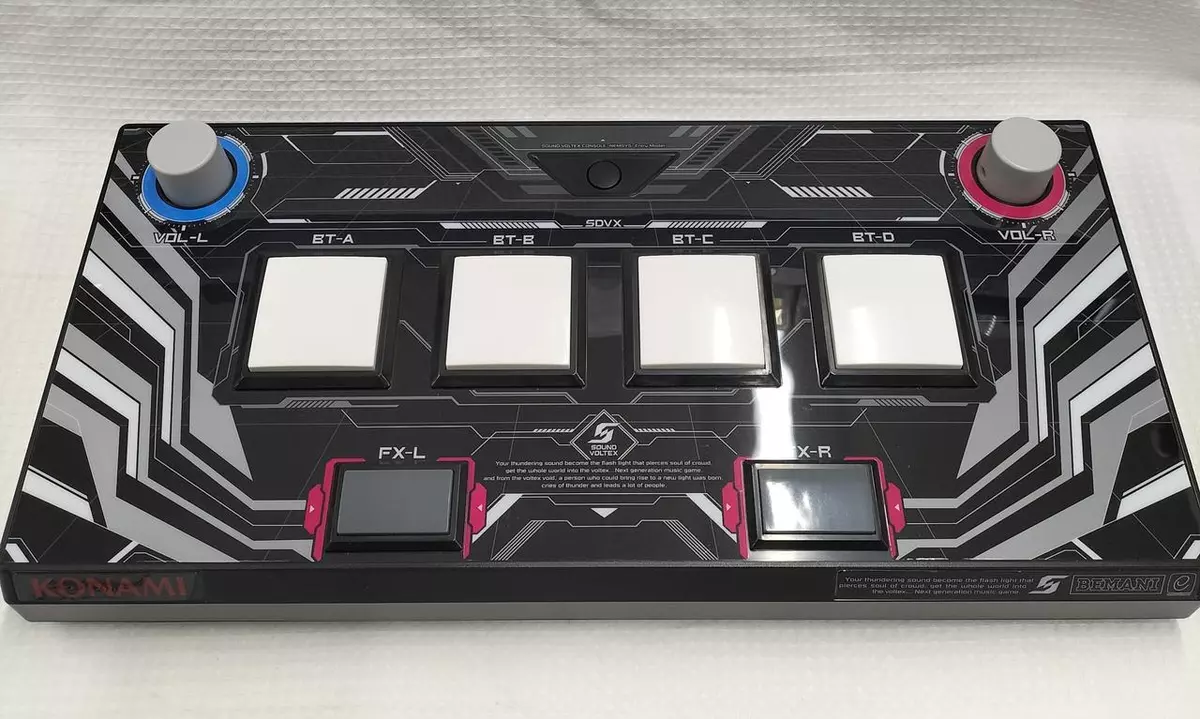 Konami SOUND VOLTEX CONSOLE NEMSYS Entry Model Game Controller Used