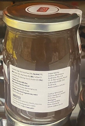 Pisti Sicilian Chocolate Cream Spread Bread Baking Spreadable Paste Jar 600g - Picture 2 of 2