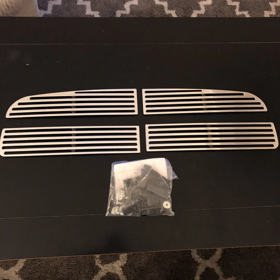 Lund 89015 Marco Perímetro Pulido Billet Rejilla 06-13 Dodge Charger 2006-2013 Foto 2 de 3