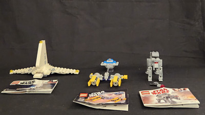 LEGO Star Wars Lot Podracer (30461), Walker (30497), Imperial Shuttle (30388)