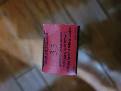 NIB Salerm Vison Colouring Cream 2.3oz mahogany dark brown 3.5