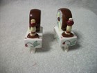 Vintage Spinning Wheel Salt & Pepper Shakers — photo 4