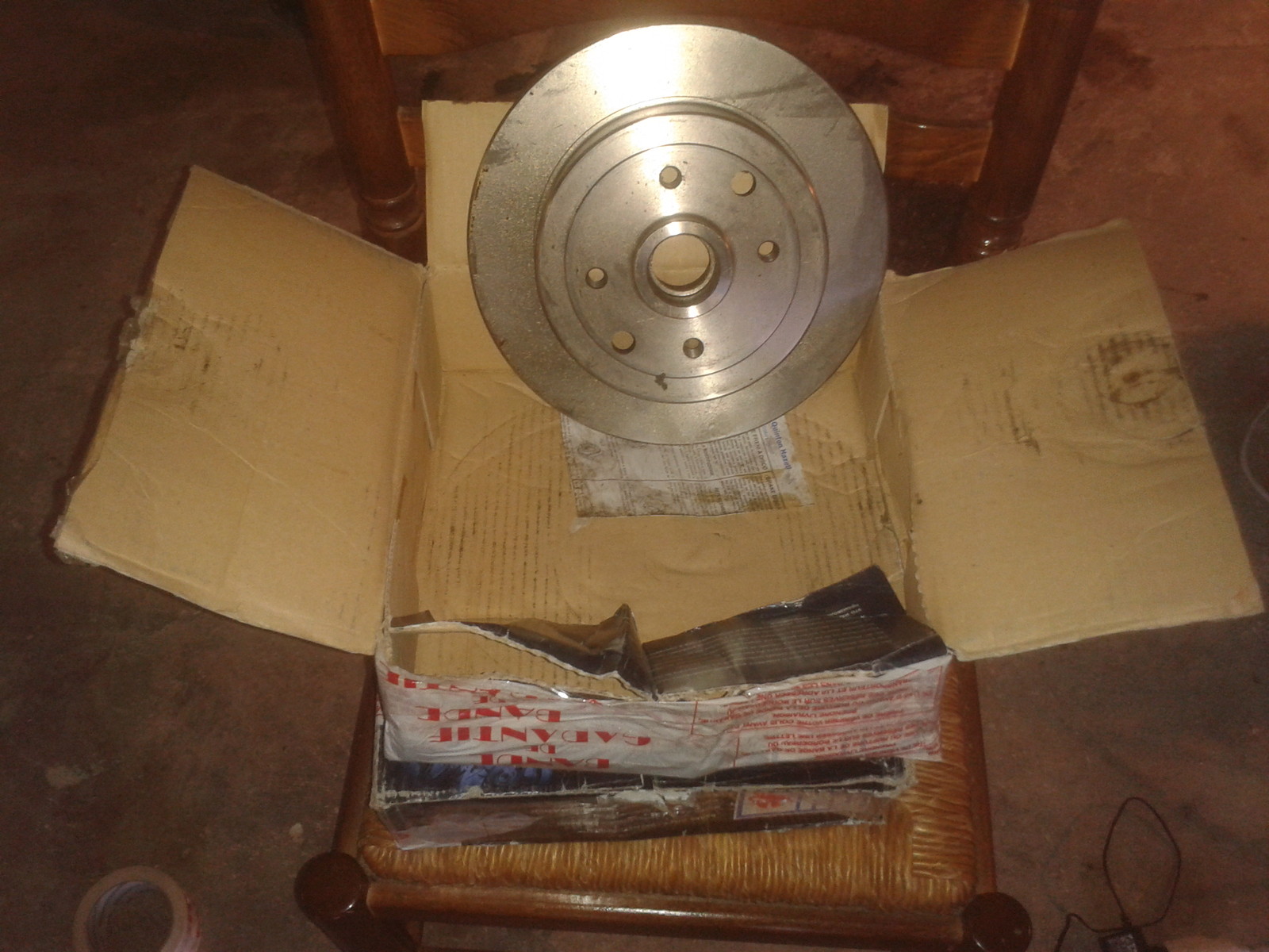 Disques de frein arrière 261mm pour Opel Vectra A et Calibra A