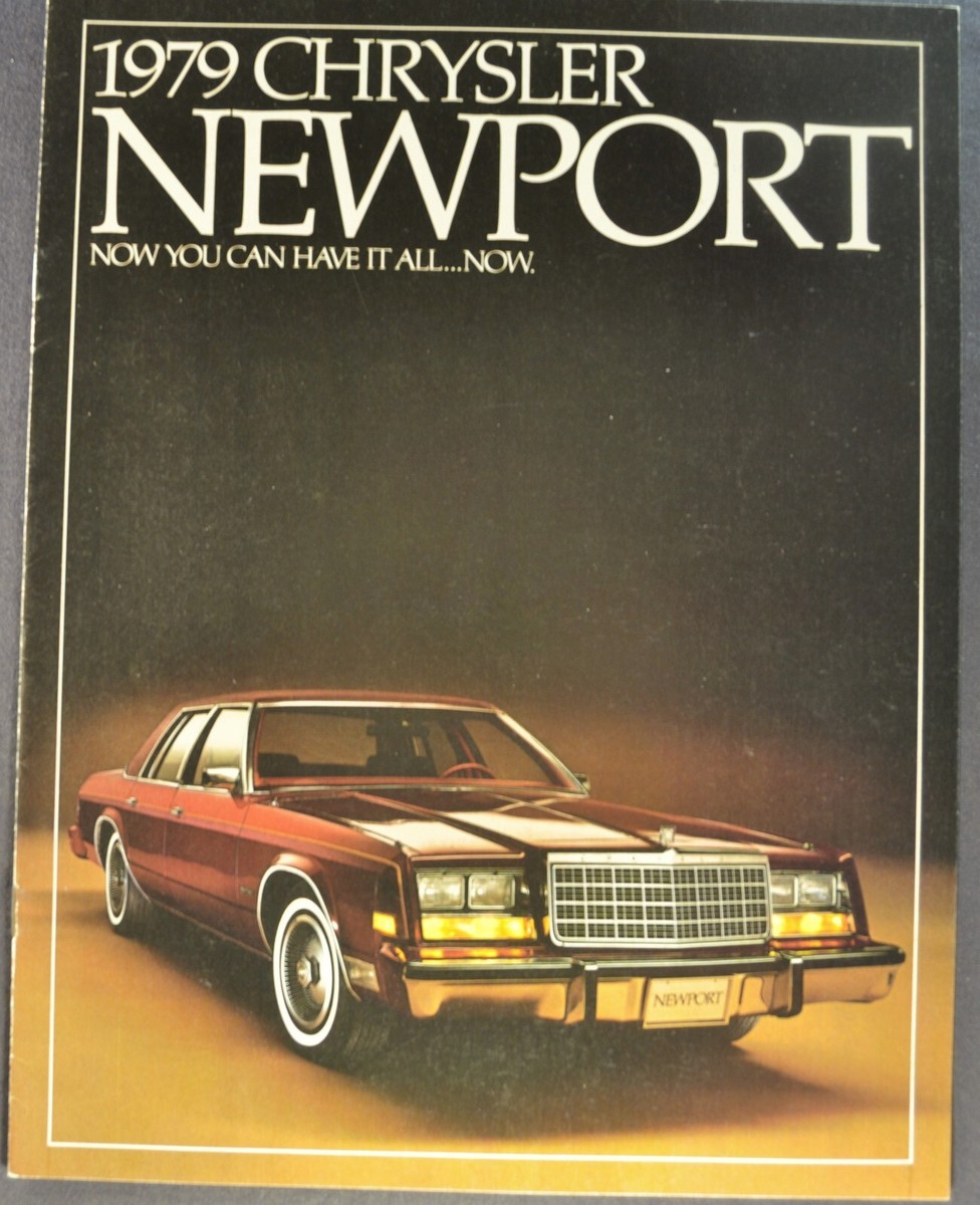 1979 Chrysler Newport Catalog Sales Brochure Sedan Hardtop