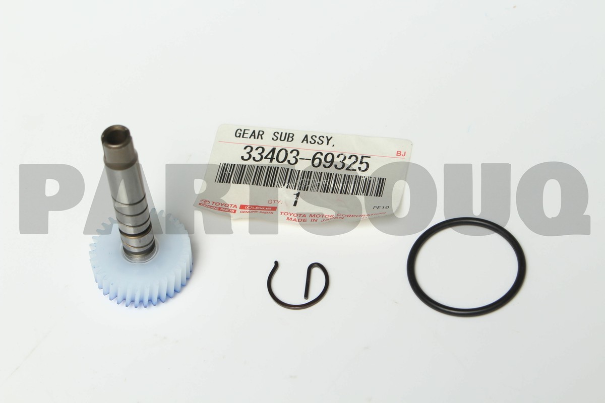 3340369325 Genuine Toyota GEAR SUB-ASSY, SPEEDOMETER DRIVEN (ATM 