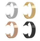 For Google Pixel Watch 2 Magnetic Milanese Stainless Steel Metal Bracelet Strap