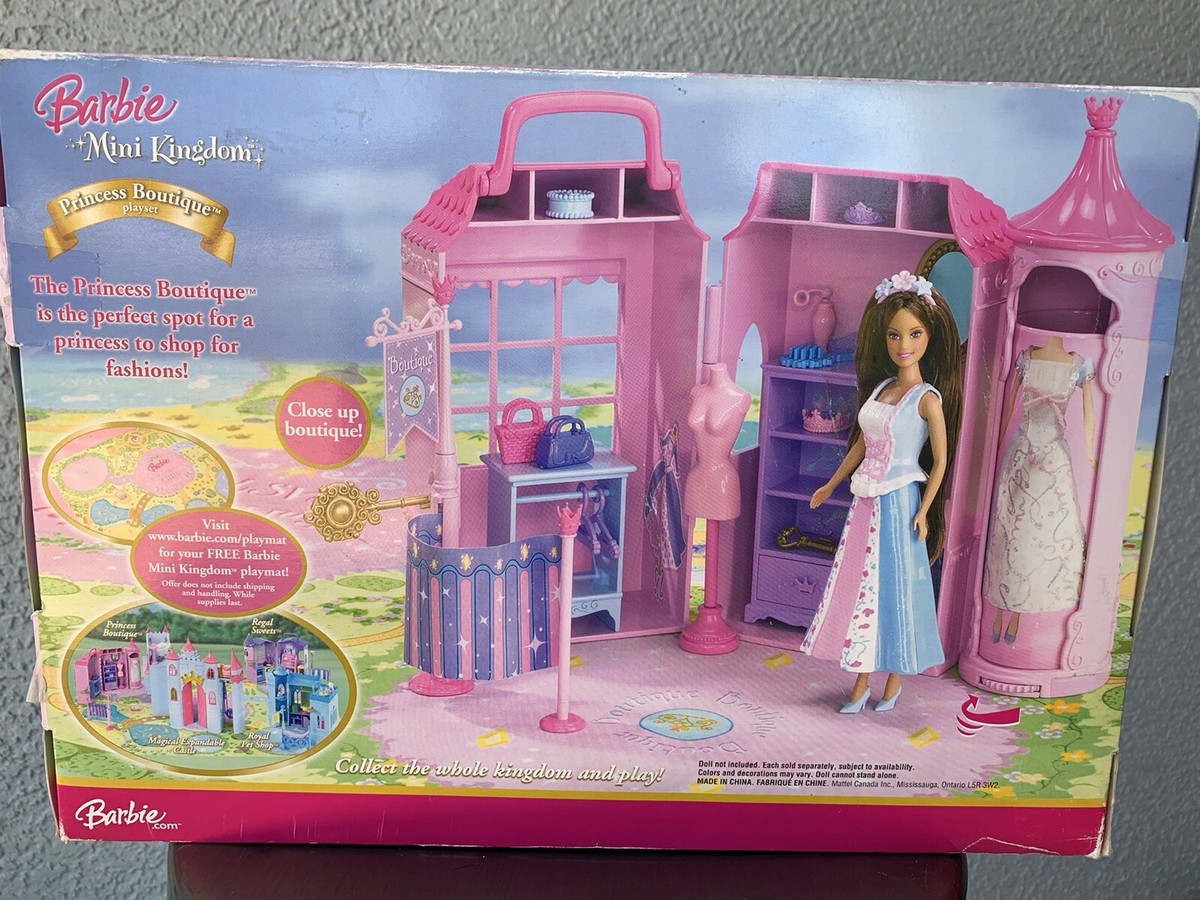 Barbie Mattel Mini Kingdom Princess Boutique