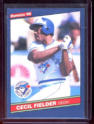 1986 Donruss - #512 Cecil Fielder (RC) NM-MT ROOKIE
