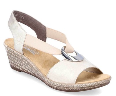 Rieker Women's Fanni 624H6 Weiss