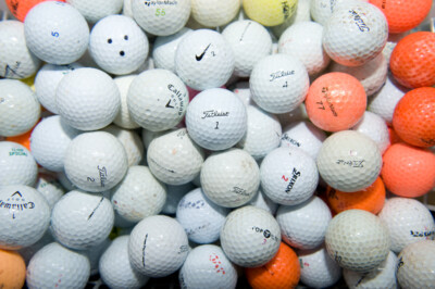 100 Titleist, NIKE, Callaway, Pro V1, Mixed Brand Golf Balls