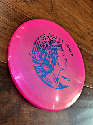 Disc Golf Westside pink VIP Glimmer Bard w/ limited edition purple stamp 175 NEW