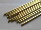 Brass Round Pipe Plumbing Grade 15mm Suitable for use with compression fittings
