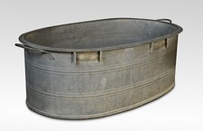 Galvanised Tin Bath