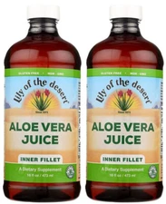 LILY OF THE DESERT Alove Vera Juice - Inner Fillet - 16 fl oz ( 2 pack )
