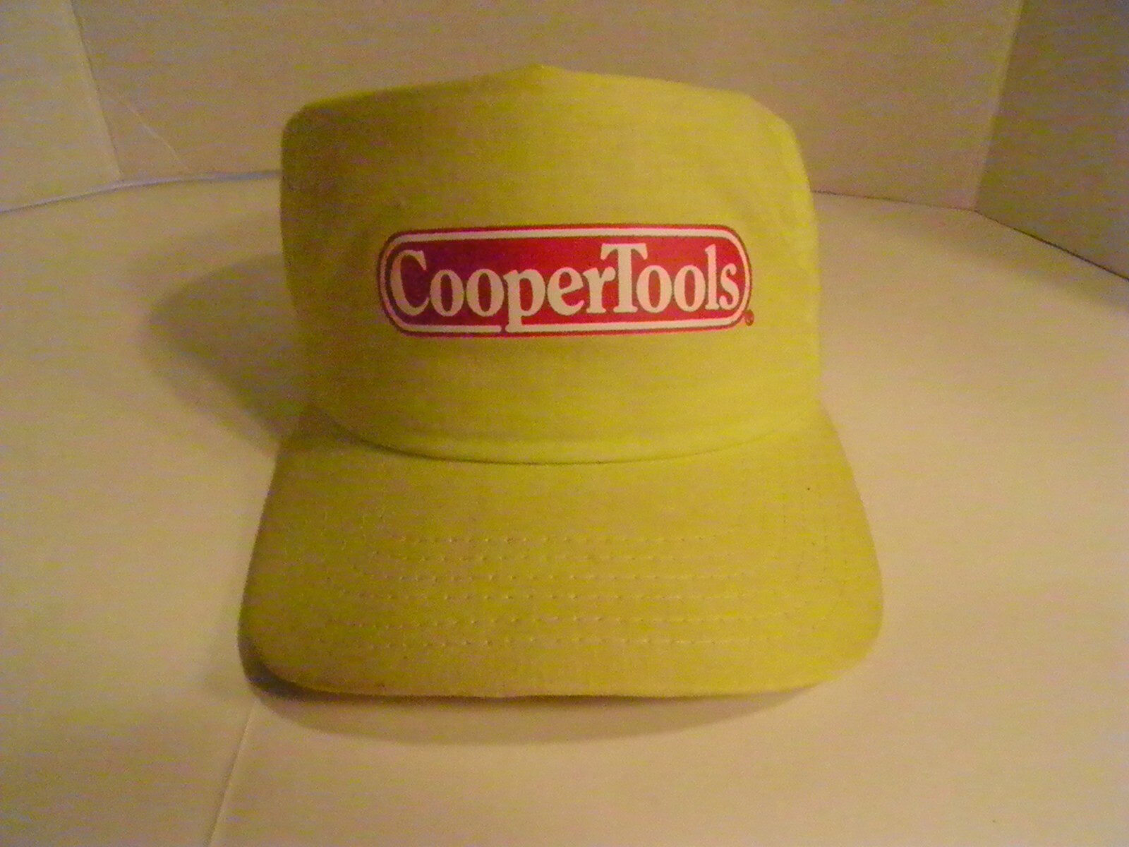 Cooper Tools Hat Adjustable Cap Bright YELLOW  US… - image 1