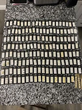 500 Dill Buttons On 161 Cards New NOS White Pearl Yellow MORE See Pictures