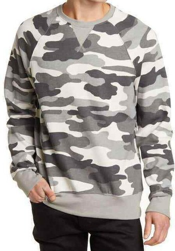 Camouflage Crew Neck Sweatshirt Size 