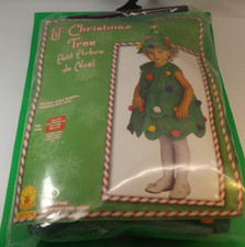 3-4 Year Olds Size Small 4-6 Lil Christmas Tree Halloween Play Costume Rubies