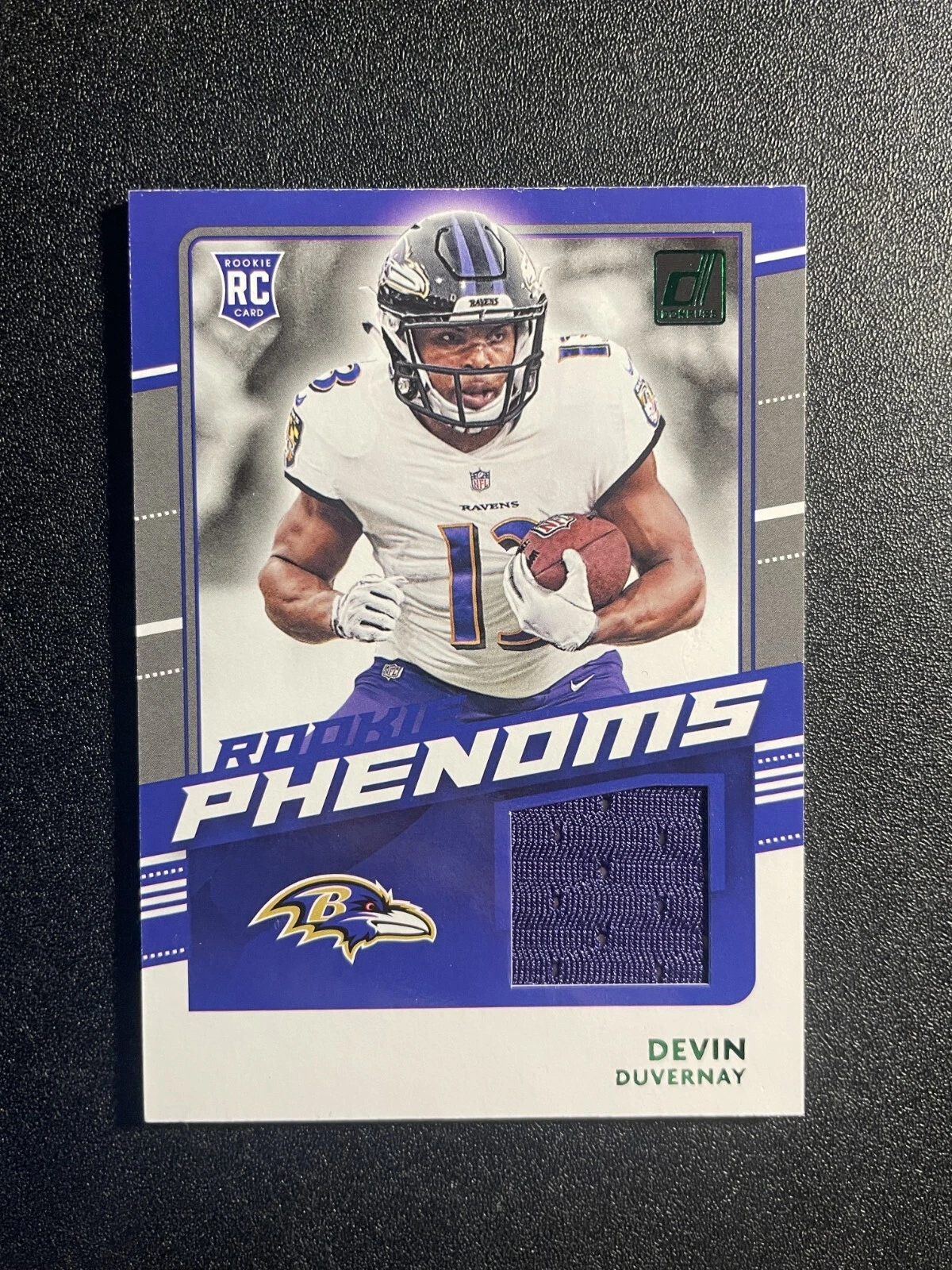 Devin Duvernay Panini Donruss Rookie Phenoms Jersey #RPDD Base