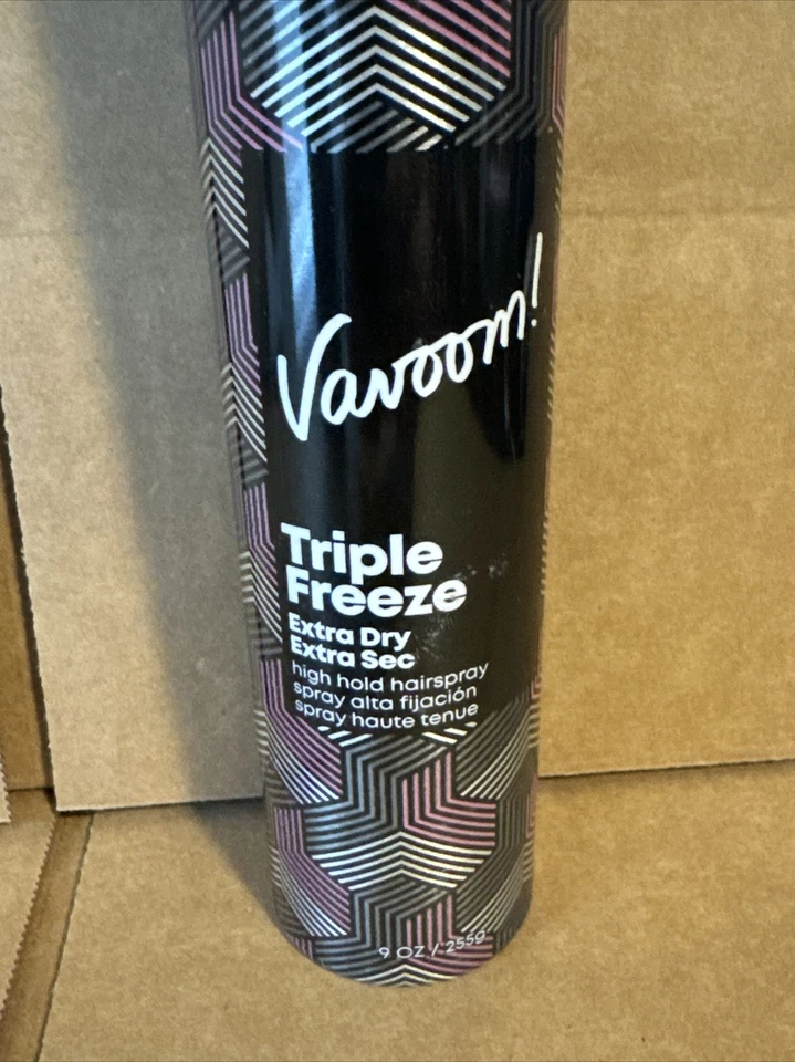 Matrix Vavoom TRIPLE FREEZE Extra Dry High Hold Hairspray 9 oz FREE SHIPPING - Image 2 of 4